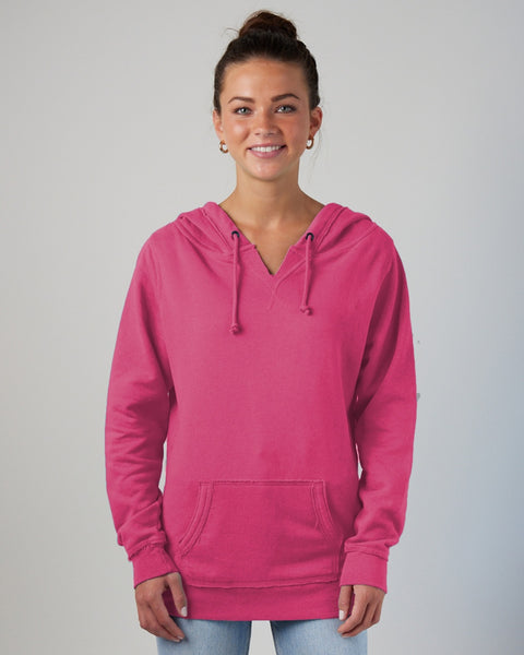 Hitters Spangled Ladies V-Notch Fleece Pullover - NEW 2024
