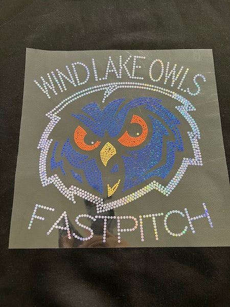 Wind Lake Owls Racerback Tank Top