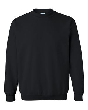 Ashwaubenon Spangled Black Crew Neck Sweatshirt