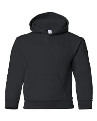 Allegro Spangle Hooded Black Sweatshirt