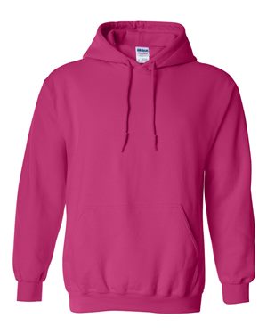 Pink Hooded Sweatshirt (Adult) + (Custom Back)