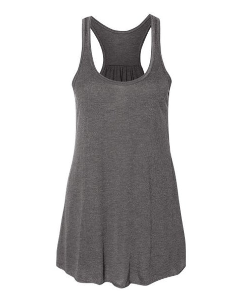 Wind Lake Owls Flowy Racer Back Tank