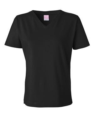 Gold Attitude Squad Gold V-Neck Tee