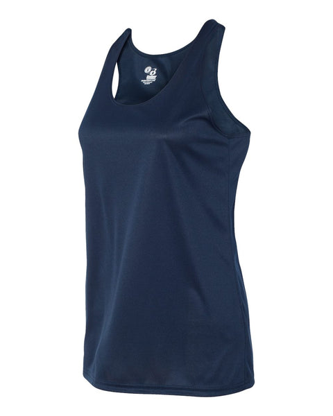 SE - Badger B-Core Racerback Tank with Number