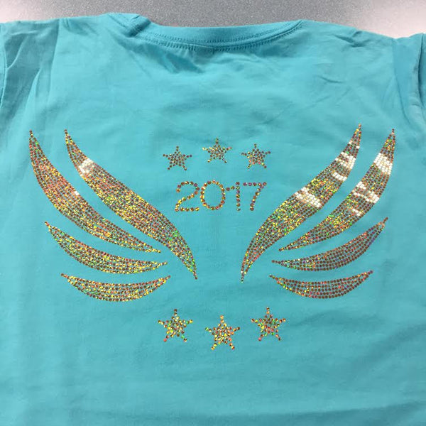 AOD Mukwonago 2017 Come Fly With Us! Spangle Recital Tee