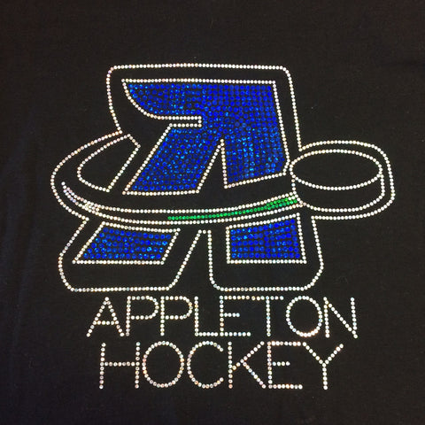 AAHA or Appleton Hockey YOUTH Sparkle Spangle Hoodie