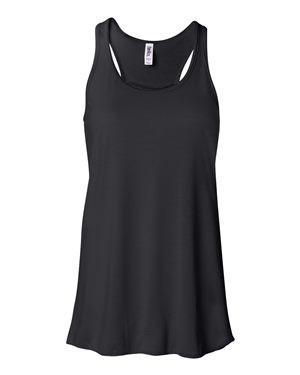Muskego Storm - Bella Flowy Racerback Tank with Number