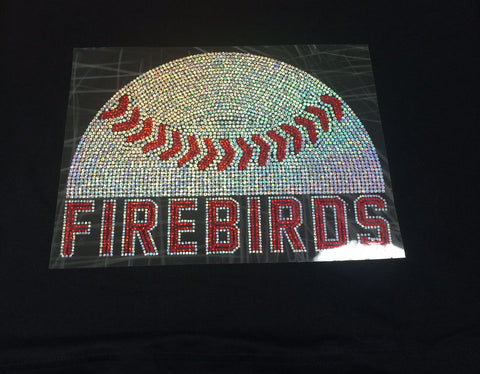 Waukesha Firebirds  "Ball" Crew Neck Tee