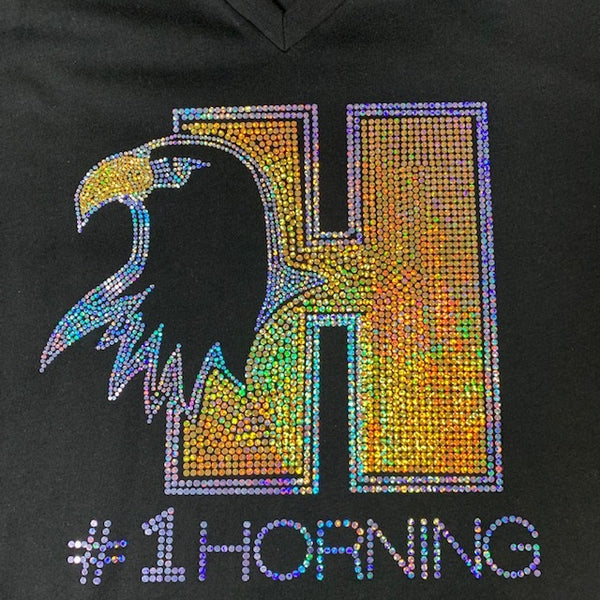 Horning YOUTH Long Sleeve Crew Neck Tee