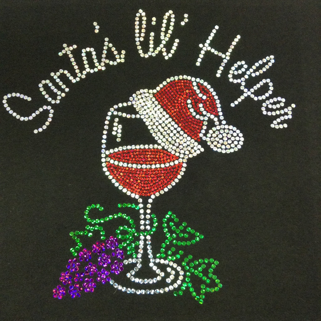 Santa's lil' Helper V-neck T-shirt