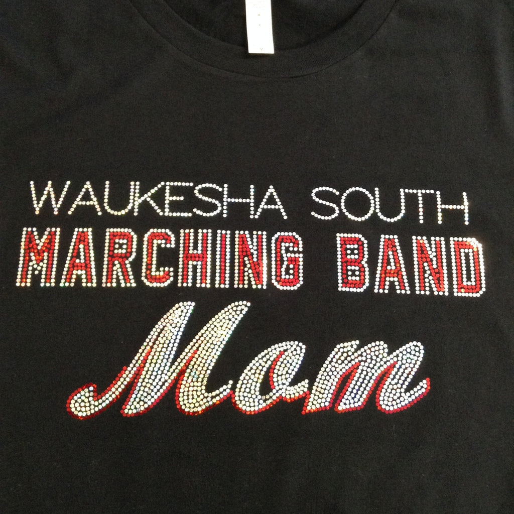 Waukesha South Marching Band Mom Long Sleeve Shirt