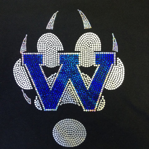 Waukesha West Spangle Paw Hoodie