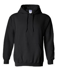 WCYHA Spangled Black Hooded Sweatshirt