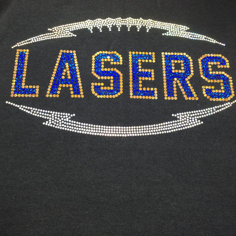 Lasers Football Spangle Hoodie