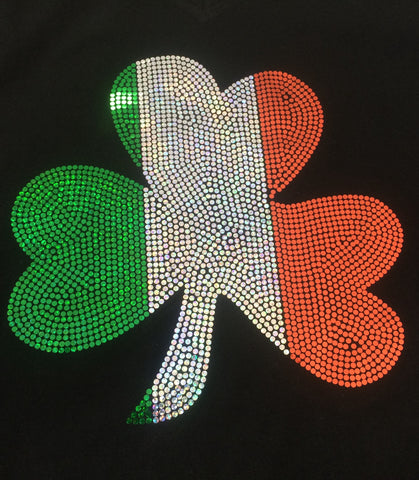 Irish Flag Shamrock Spangle