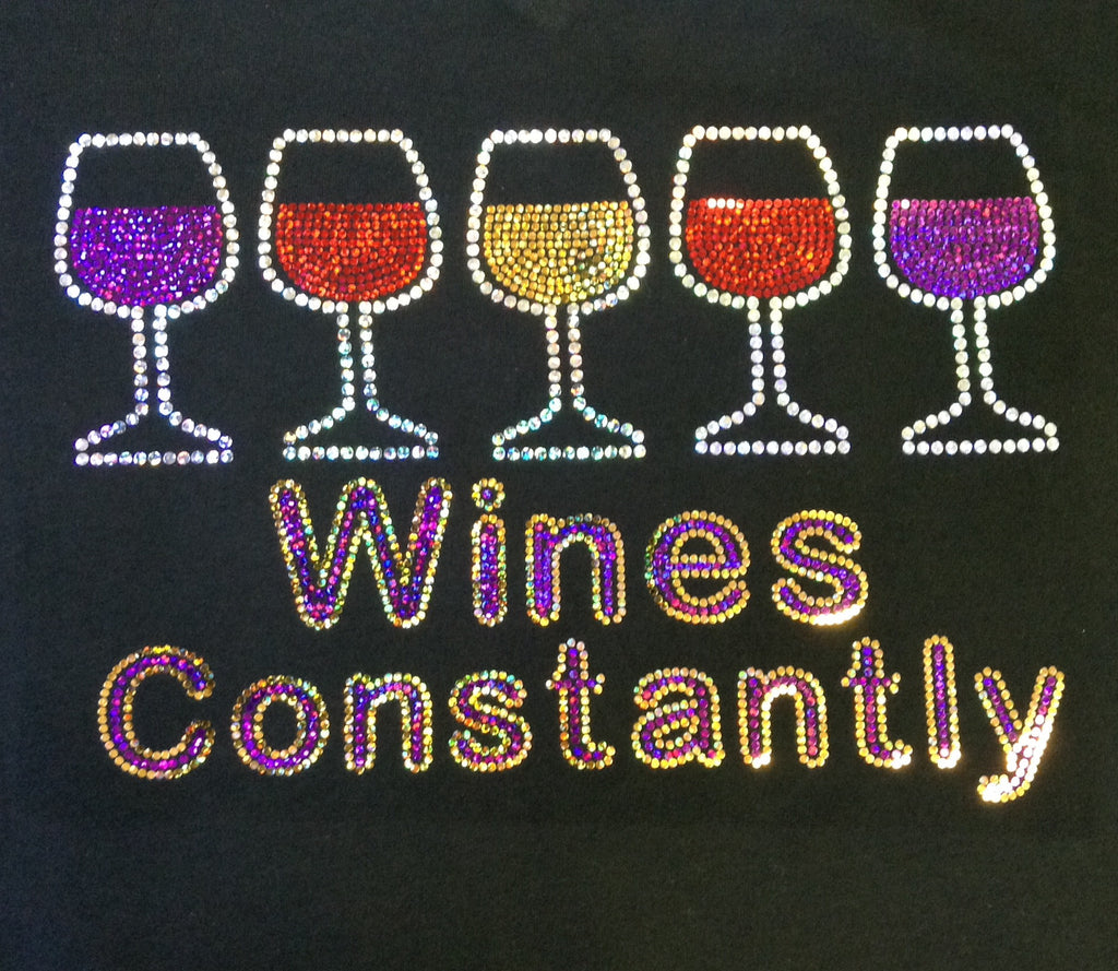 Wines Constantly V-neck T-shirt